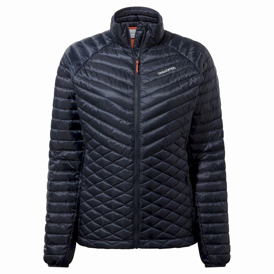 Chaquetas Craghoppers Insulated ExpoLite Mujer Azules Azul Marino | VUI4498HP