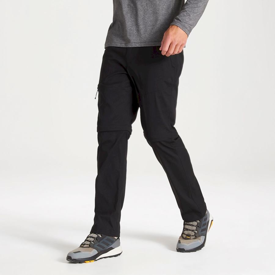 Pantalones Craghoppers Kiwi Pro II Hombre Negros | WEI4971QD