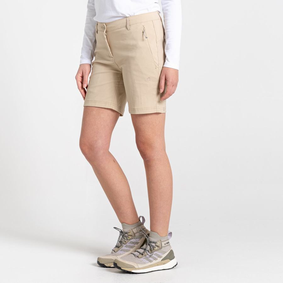 Pantalones Craghoppers Stretch Kiwi Pro III Mujer Marrom | JCY9852IY