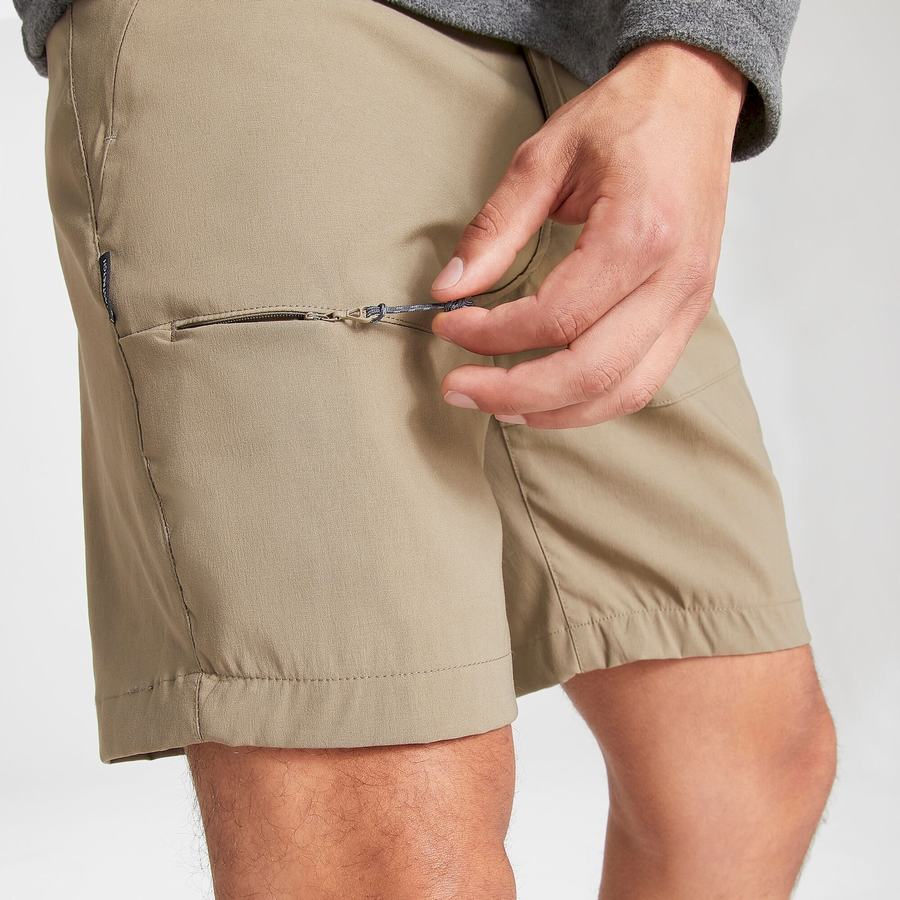 Bermudas Craghoppers Kiwi Pro Hombre Kaki | EHO5836WG
