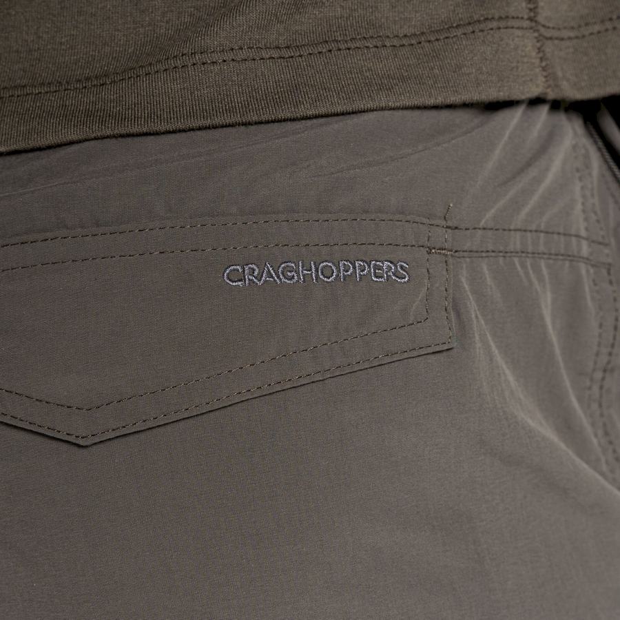 Bermudas Craghoppers NosiLife Cargo II Hombre Verdes | TAL3312TG