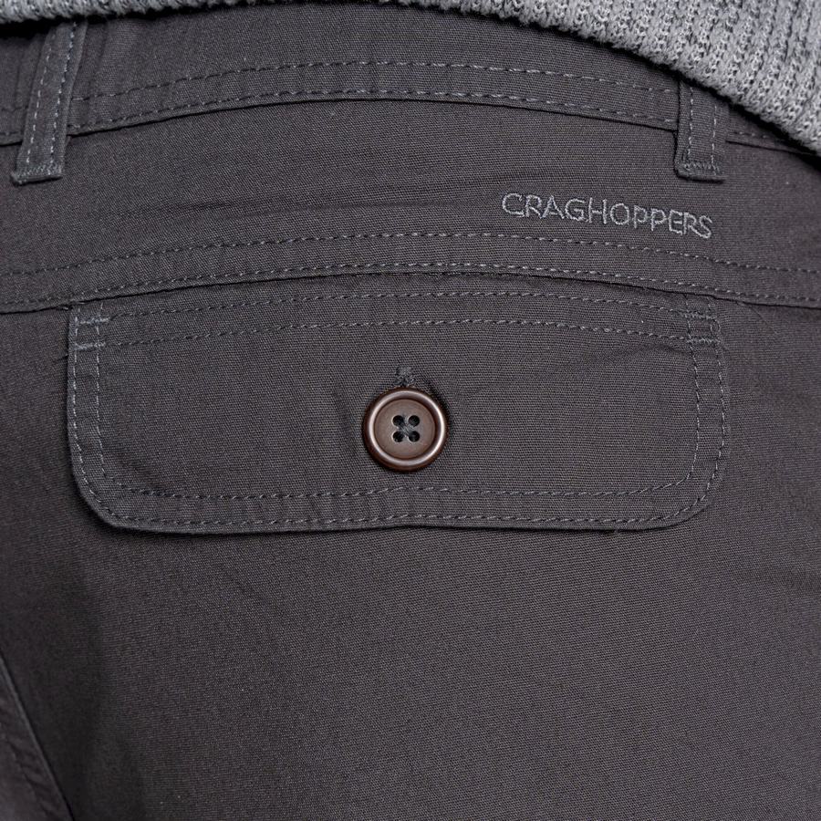 Bermudas Craghoppers Thallon Hombre Grises Oscuro | WWI2824TT