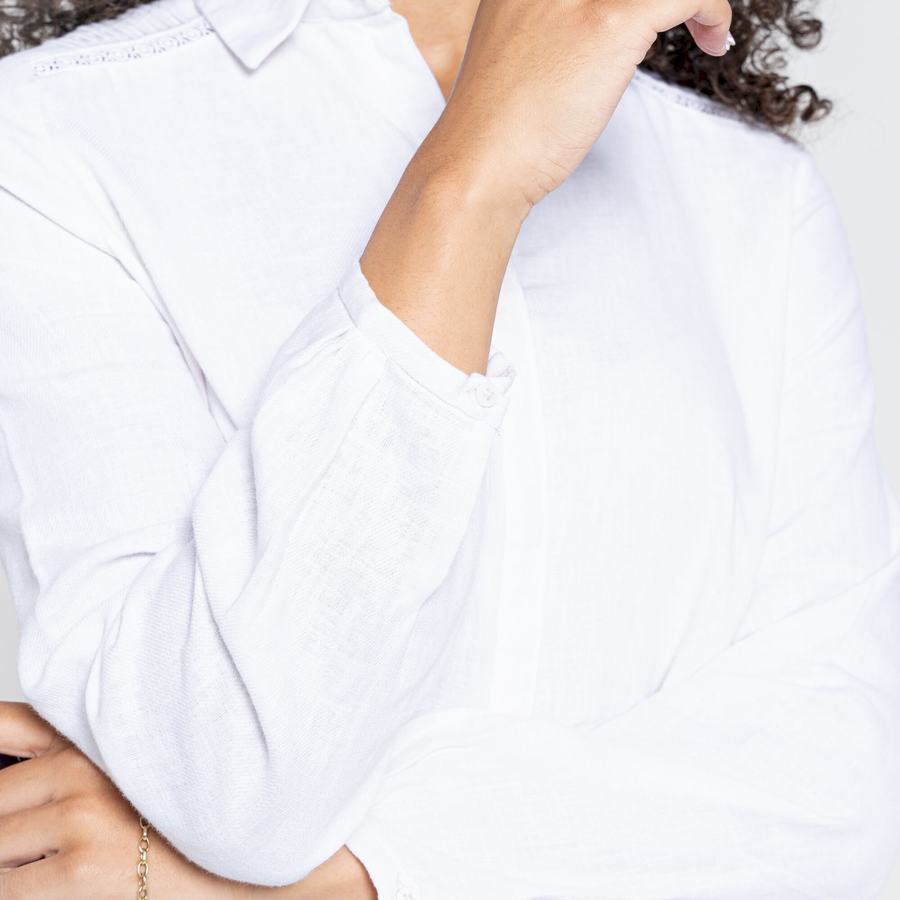 Camisas Craghoppers Nosibotanical Bralio Mujer Blancos | DKR3630PN