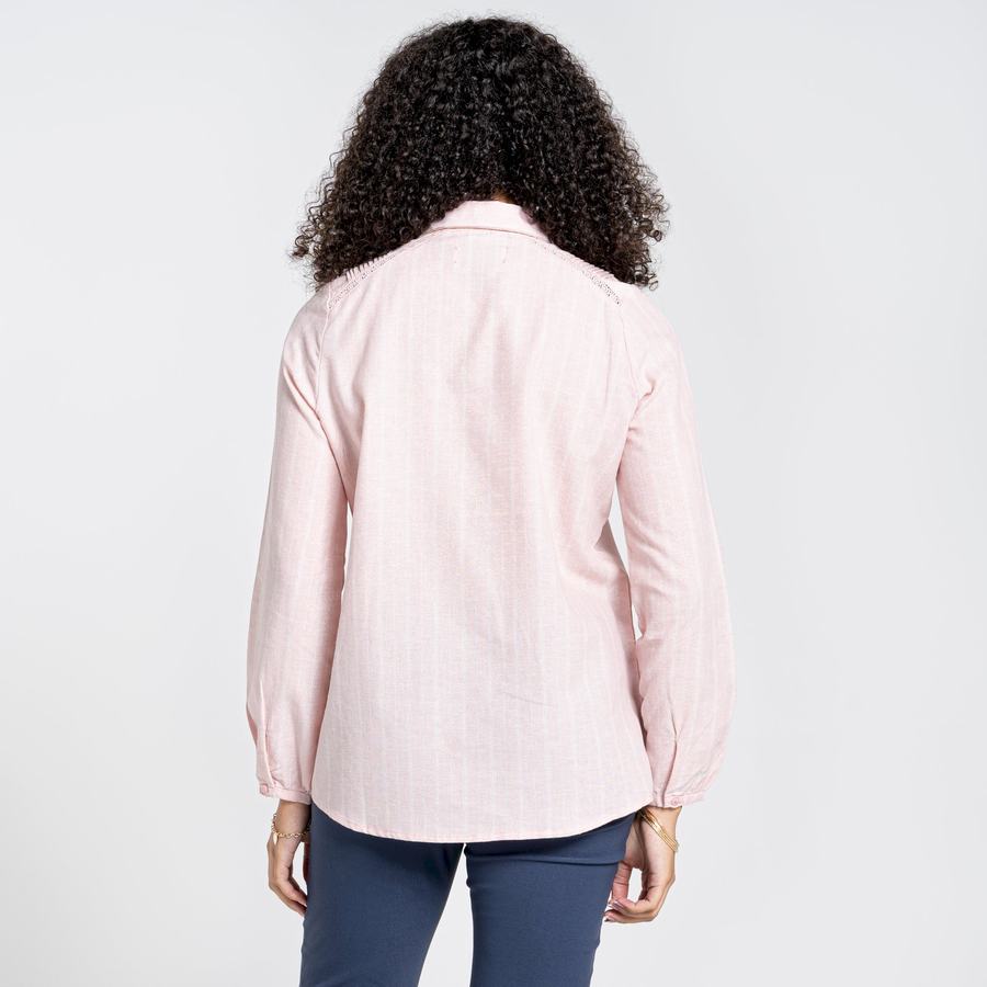 Camisas Craghoppers Nosibotanical Bralio Mujer Rosas | OVU278DG