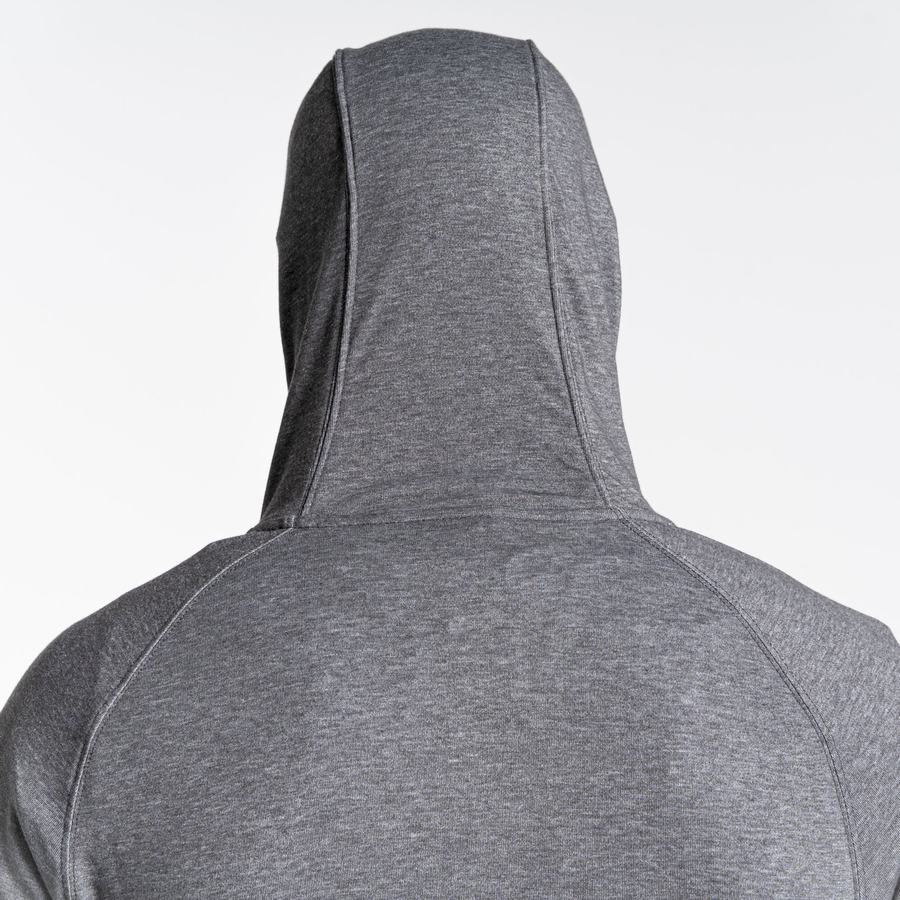 Camisetas Craghoppers NosiLife Nepos Encapuchado Hombre Negros | CQZ5155HG