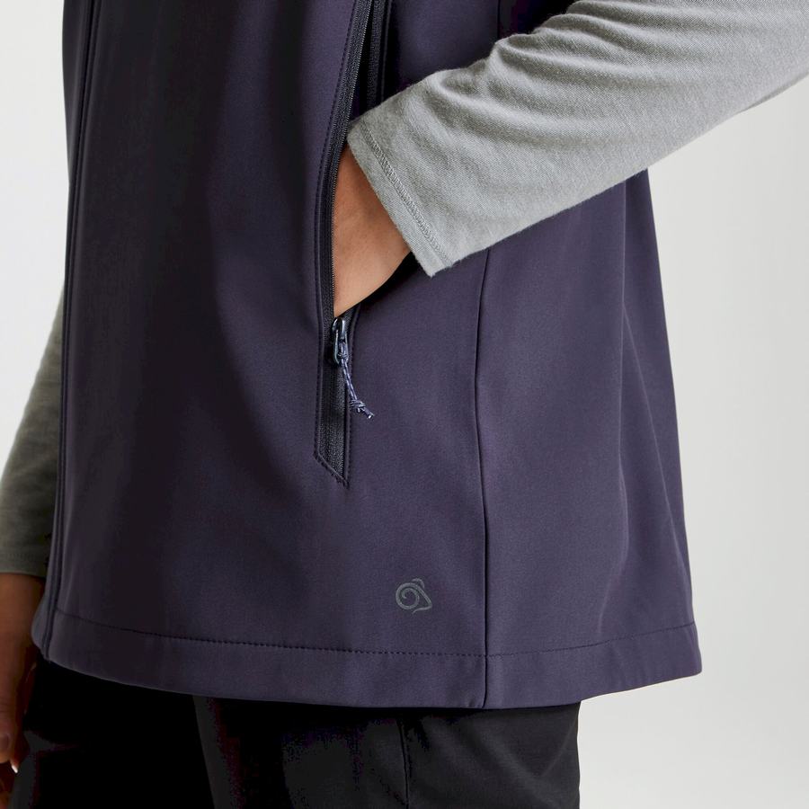 Chalecos Craghoppers Expert Basecamp Softshell Vest Hombre Azul Marino | GHR2984RH