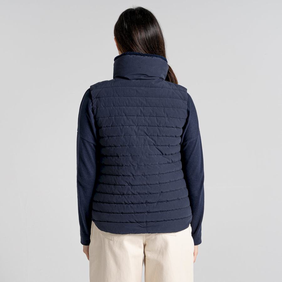 Chalecos Craghoppers Langley Mujer Azules Azul Marino | IKZ9748CL