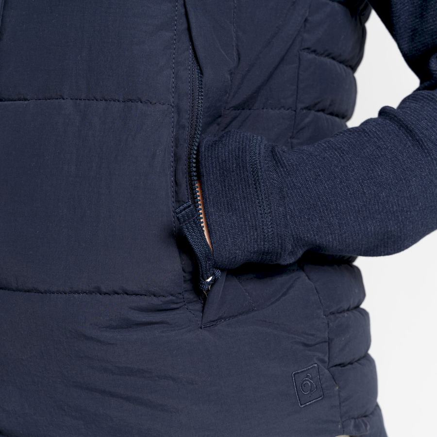 Chalecos Craghoppers Langley Mujer Azules Azul Marino | IKZ9748CL