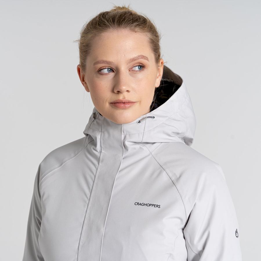 Chaquetas Craghoppers Caldbeck Thermic Mujer Plateados | EDX3072WU