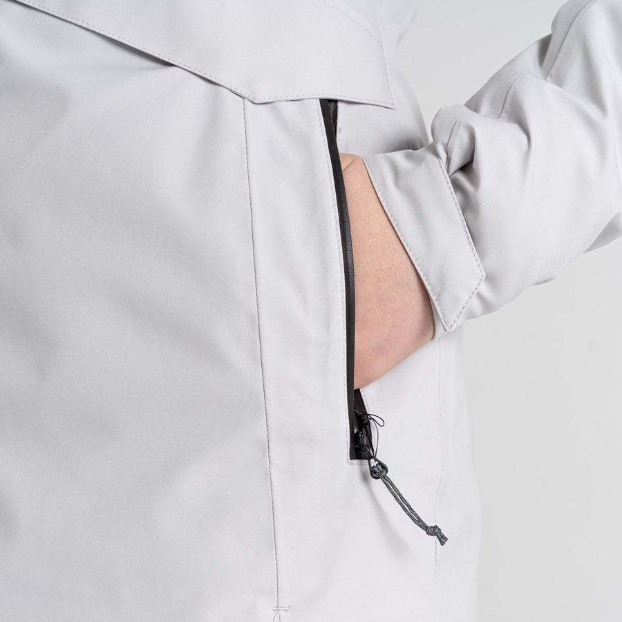 Chaquetas Craghoppers Caldbeck Thermic Mujer Plateados | EDX3072WU