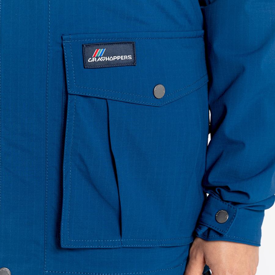 Chaquetas Craghoppers Canyon Hombre Azul Marino Azules | QTM7241NA