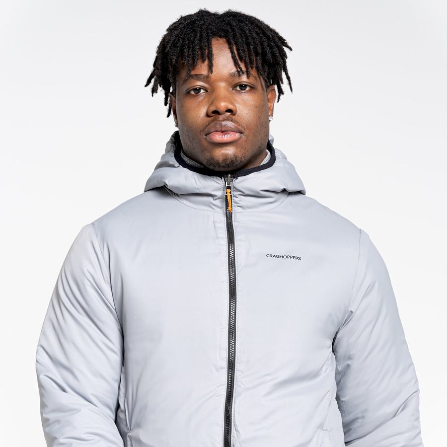 Chaquetas Craghoppers Compresslite VI Encapuchado Hombre Negros | UTT639MD