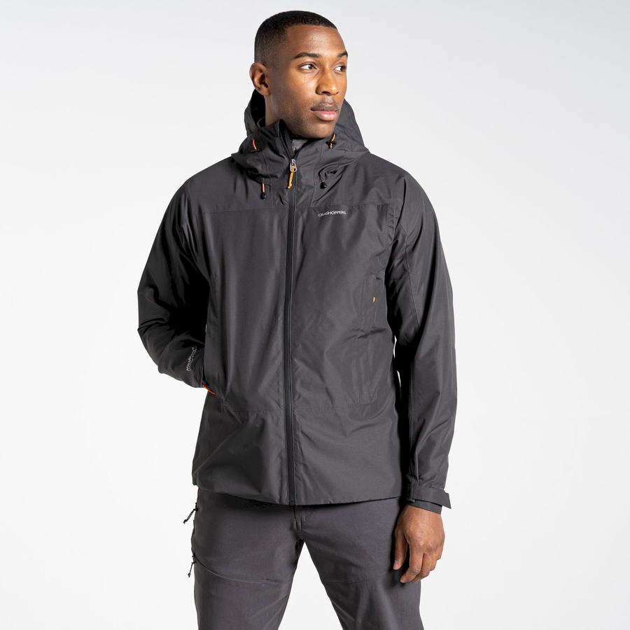 Chaquetas Craghoppers Creevey Hombre Negros | ZLN8044DS