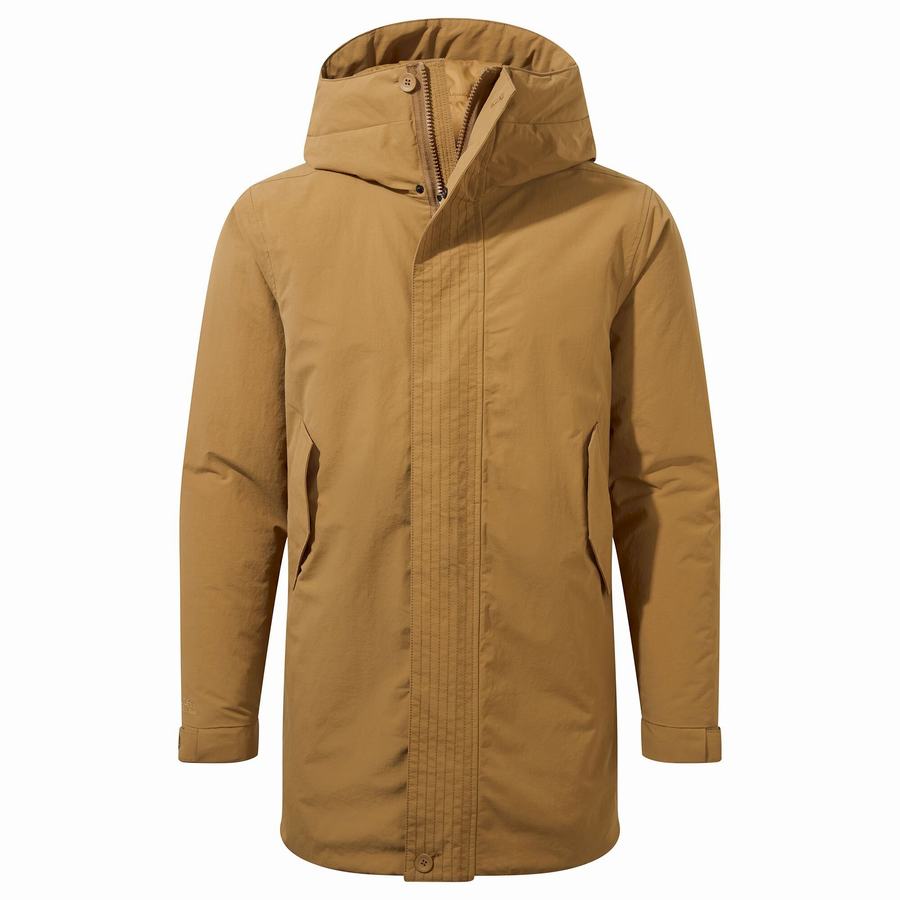 Chaquetas Craghoppers Dunrobin Insulated Hombre Grises Marrom | RKW2039KY