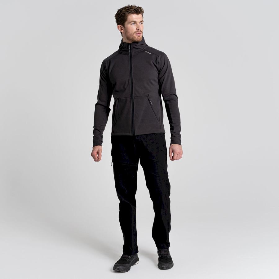 Chaquetas Craghoppers Dynamic Pro Encapuchado Hombre Negros | BHZ4467NX