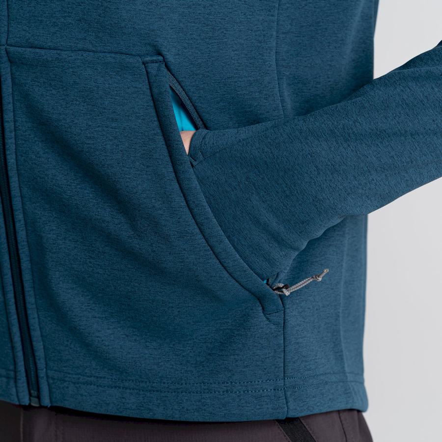 Chaquetas Craghoppers Dynamic Pro Encapuchado Hombre Azules Oscuro | OZP292UY