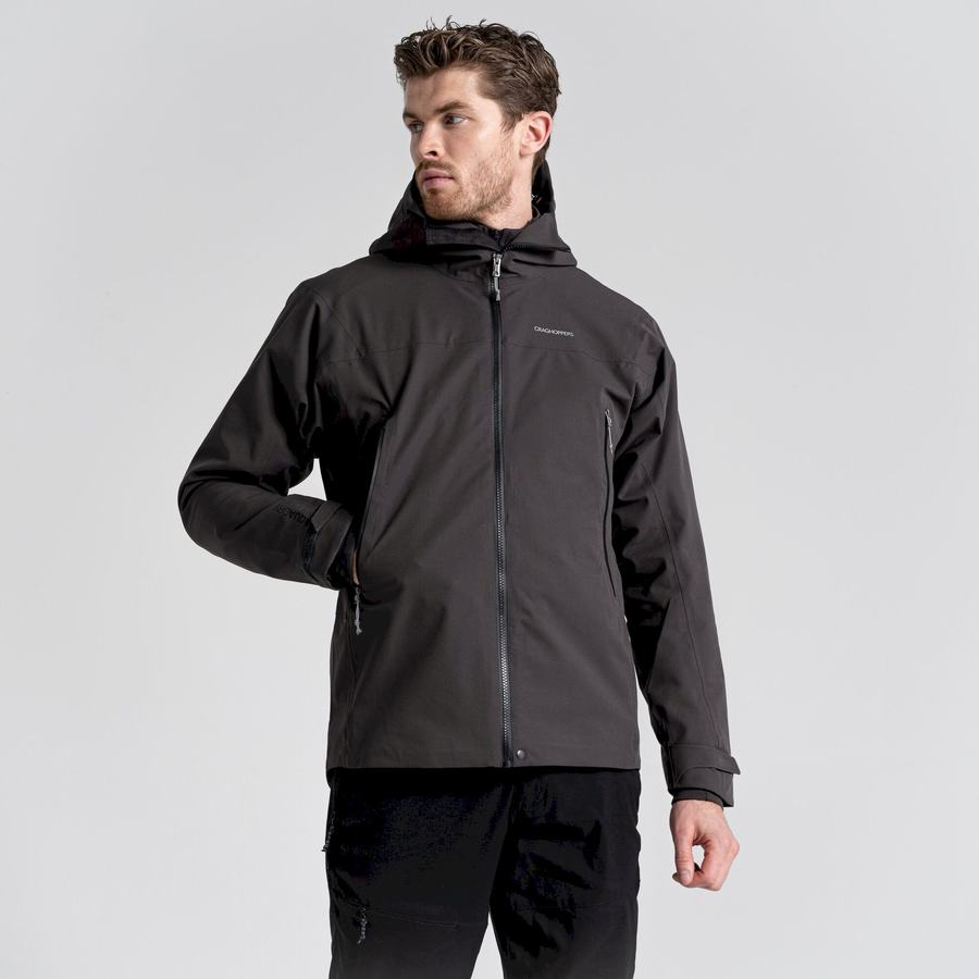 Chaquetas Craghoppers Dynamic Pro Hombre Negros | IUC3557ZK
