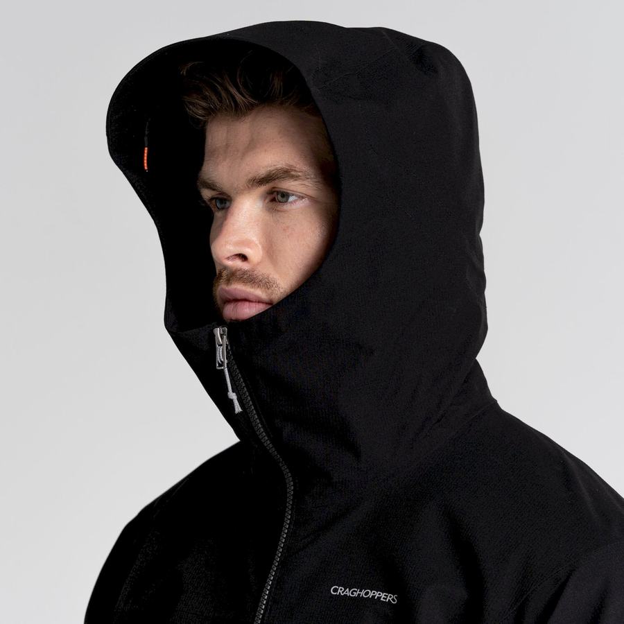 Chaquetas Craghoppers Dynamic Pro Hombre Negros | KCV6023HL