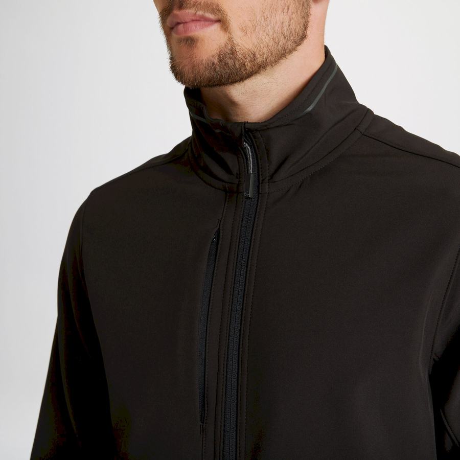 Chaquetas Craghoppers Expert Basecamp Softshell Hombre Negros | AJQ8266HC
