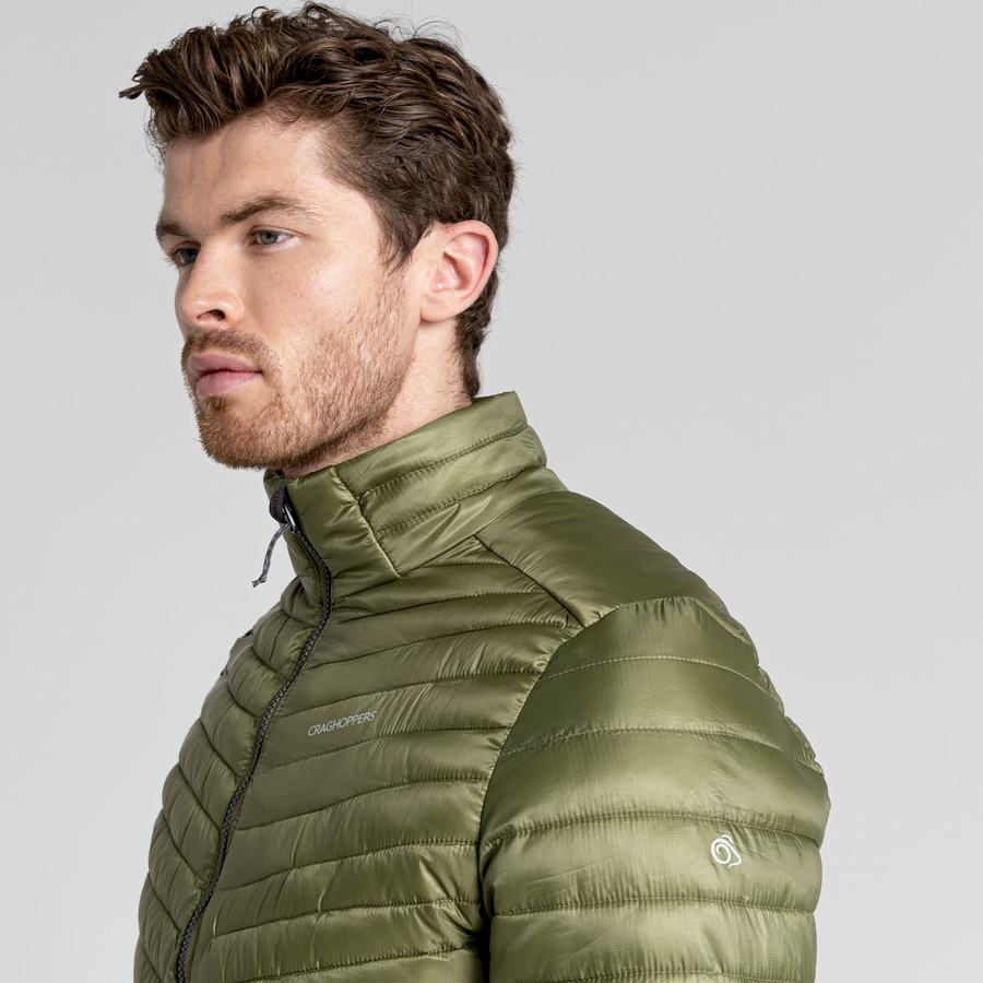 Chaquetas Craghoppers ExpoLite Insulated Hombre Verde Oliva Verdes | LWO8470CW