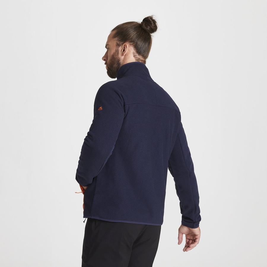 Chaquetas Craghoppers Finglas Híbrido Hombre Azules Azul Marino | YXG1555OQ