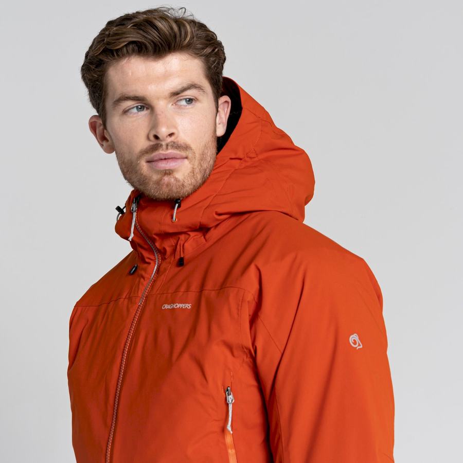 Chaquetas Craghoppers Gryffin Thermic Hombre Naranjas | BKB6167YR