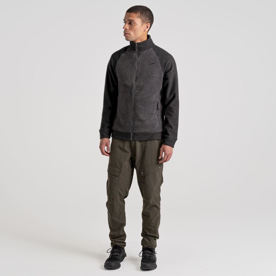 Chaquetas Craghoppers Hector Hombre Negros Grises | NKX30100VI