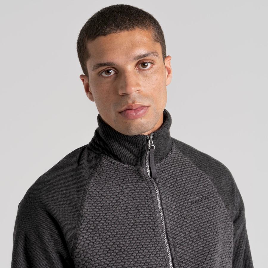 Chaquetas Craghoppers Hector Hombre Negros Grises | NKX30100VI