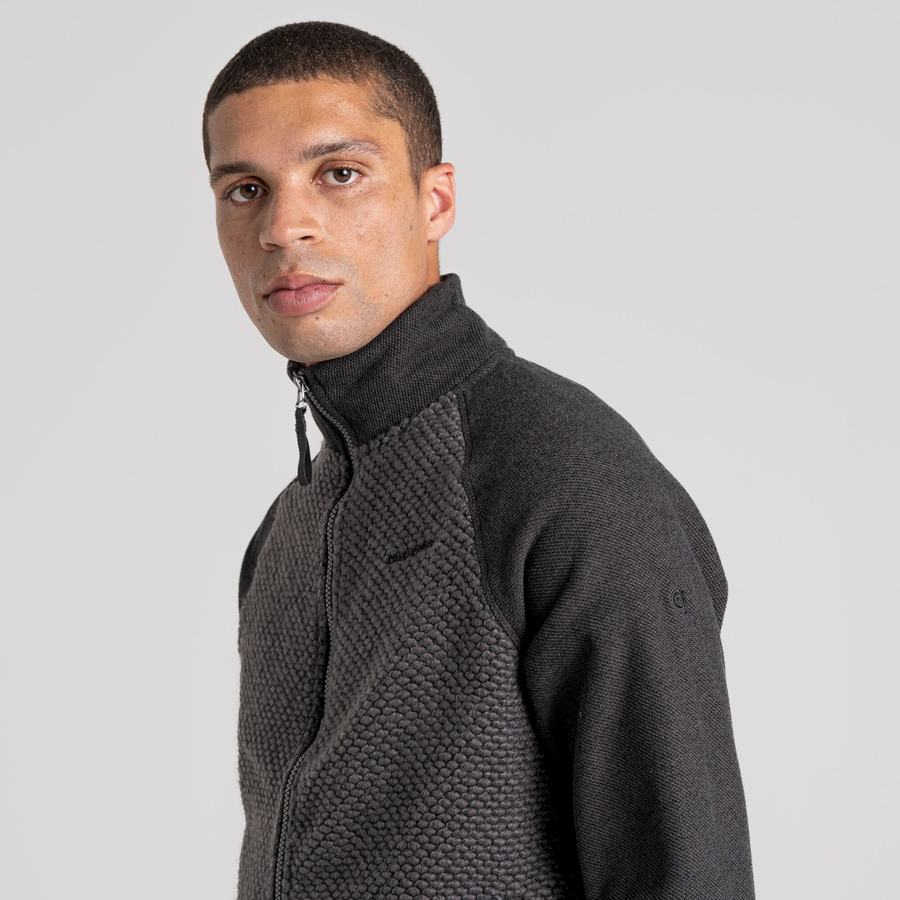 Chaquetas Craghoppers Hector Hombre Negros Grises | NKX30100VI