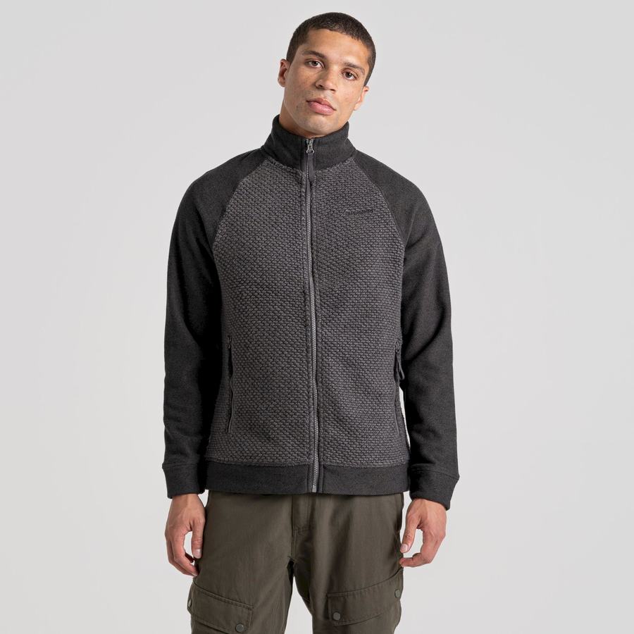 Chaquetas Craghoppers Hector Hombre Negros Grises | NKX30100VI