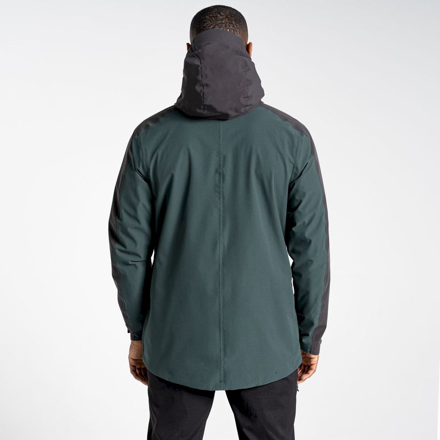 Chaquetas Craghoppers Impermeables Lorton Hombre Verdes | ZKQ2053IA