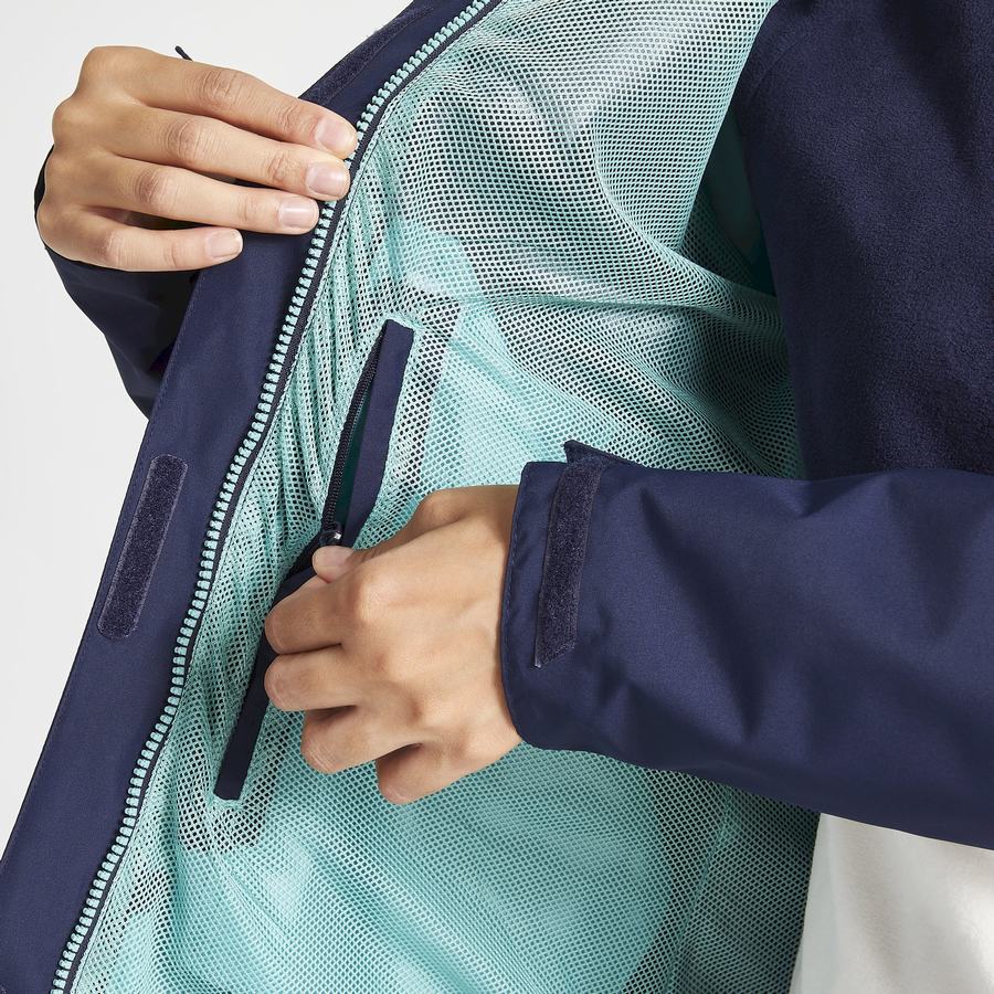 Chaquetas Craghoppers Impermeables Orion Mujer Azules Azul Marino | YDZ8542YP