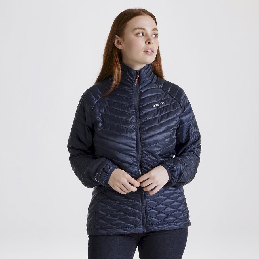 Chaquetas Craghoppers Insulated ExpoLite Mujer Azules Azul Marino | VUI4498HP