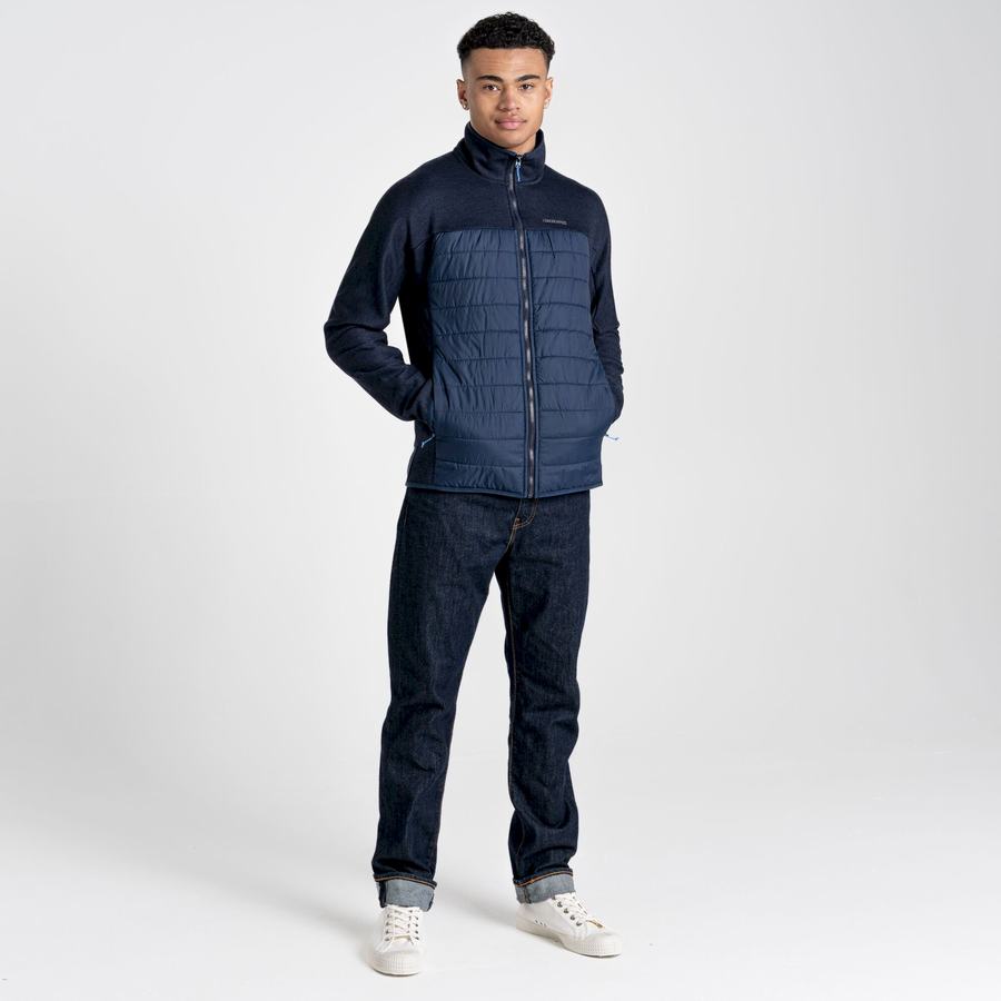 Chaquetas Craghoppers Kennett Híbrido Hombre Azules Azul Marino | GIC2562LZ
