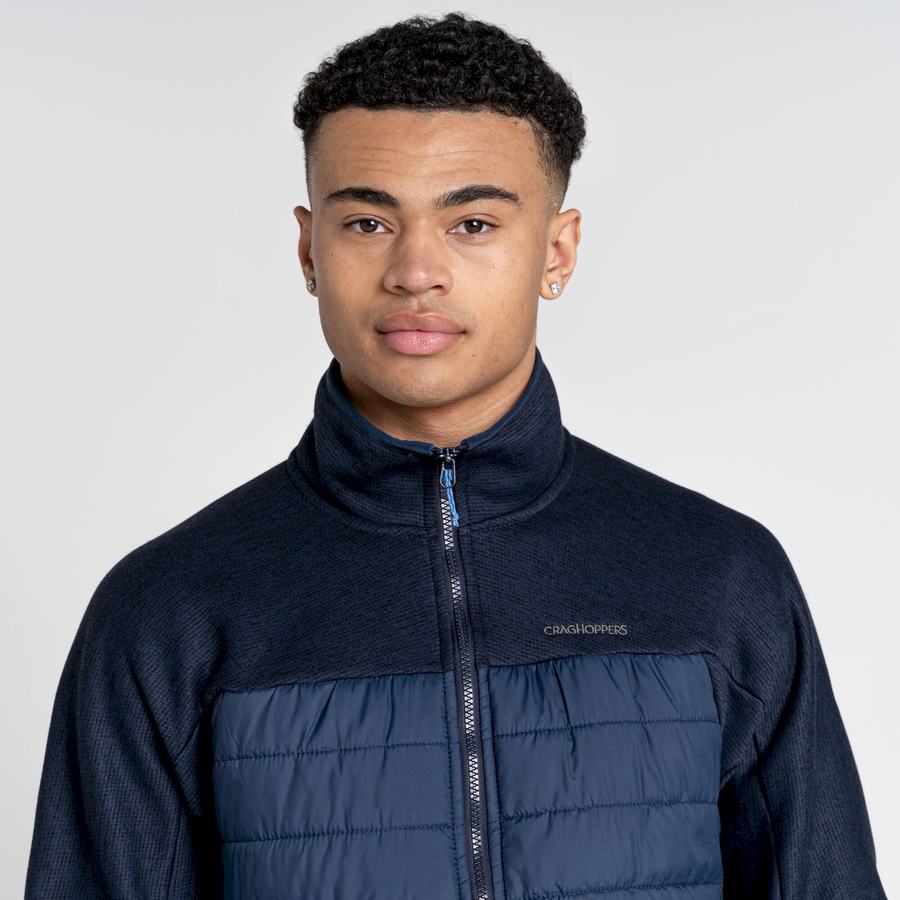 Chaquetas Craghoppers Kennett Híbrido Hombre Azules Azul Marino | GIC2562LZ
