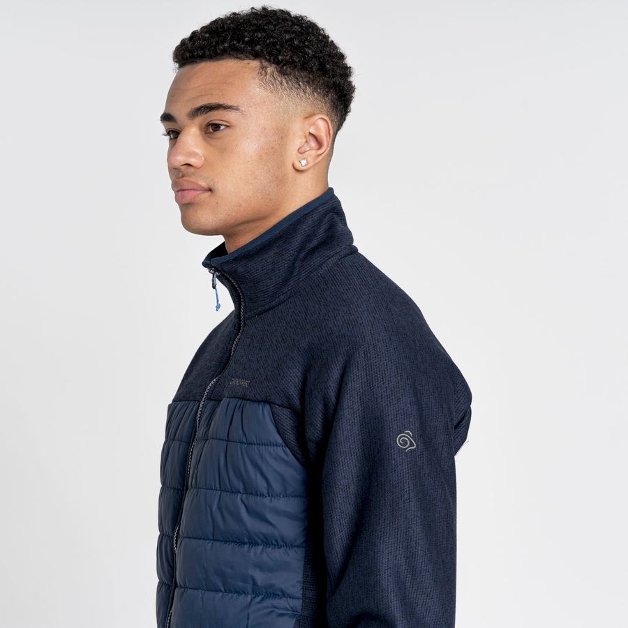 Chaquetas Craghoppers Kennett Híbrido Hombre Azules Azul Marino | GIC2562LZ