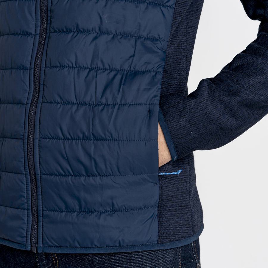 Chaquetas Craghoppers Kennett Híbrido Hombre Azules Azul Marino | GIC2562LZ
