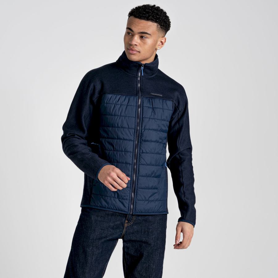 Chaquetas Craghoppers Kennett Híbrido Hombre Azules Azul Marino | GIC2562LZ