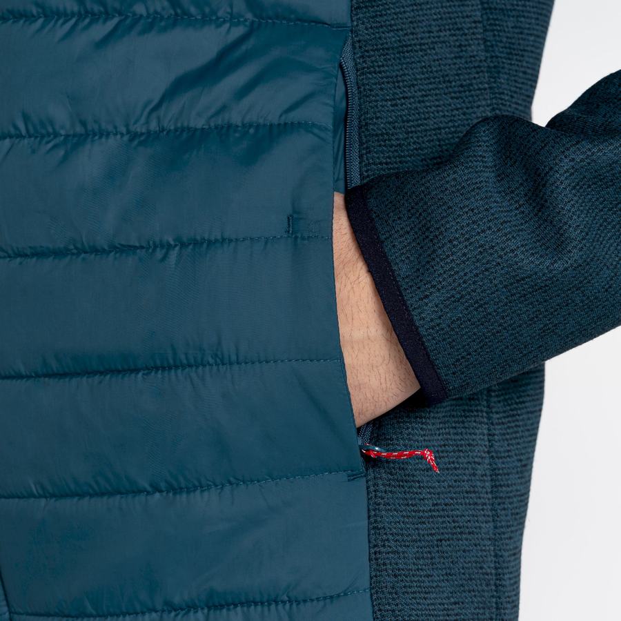 Chaquetas Craghoppers Kennett Híbrido Hombre Azules Oscuro | YFV7984KT