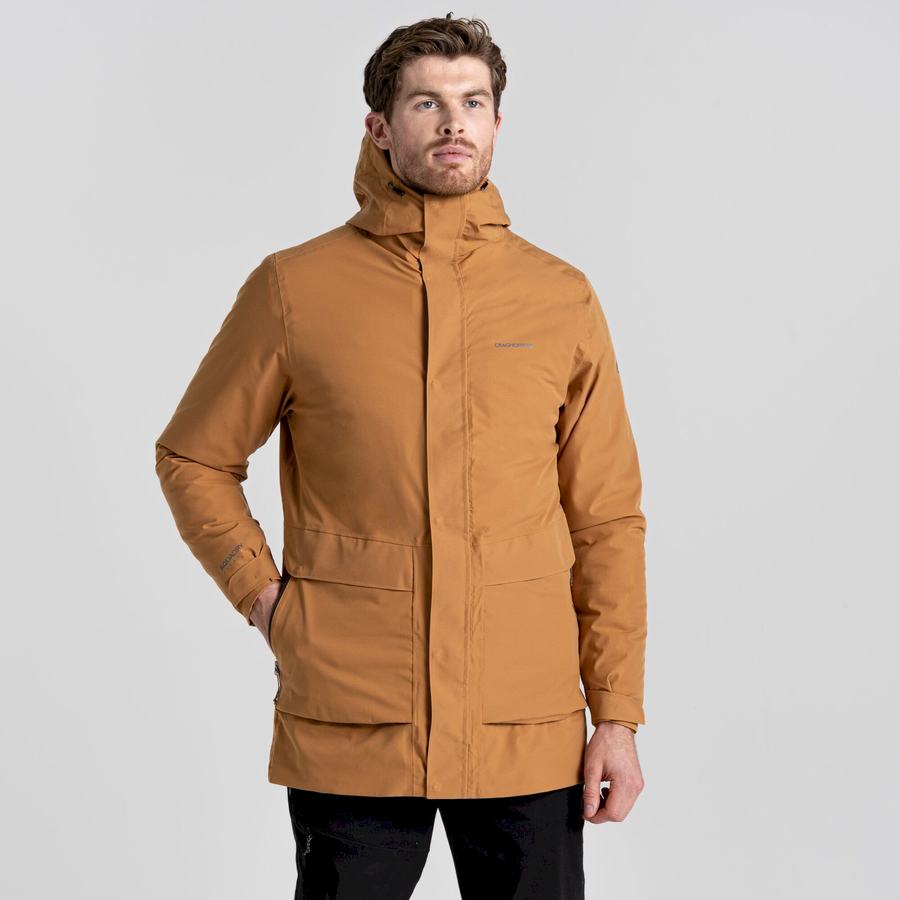 Chaquetas Craghoppers Lorton Pro 3 in 1 Hombre Grises Marrom | VNF8389SG