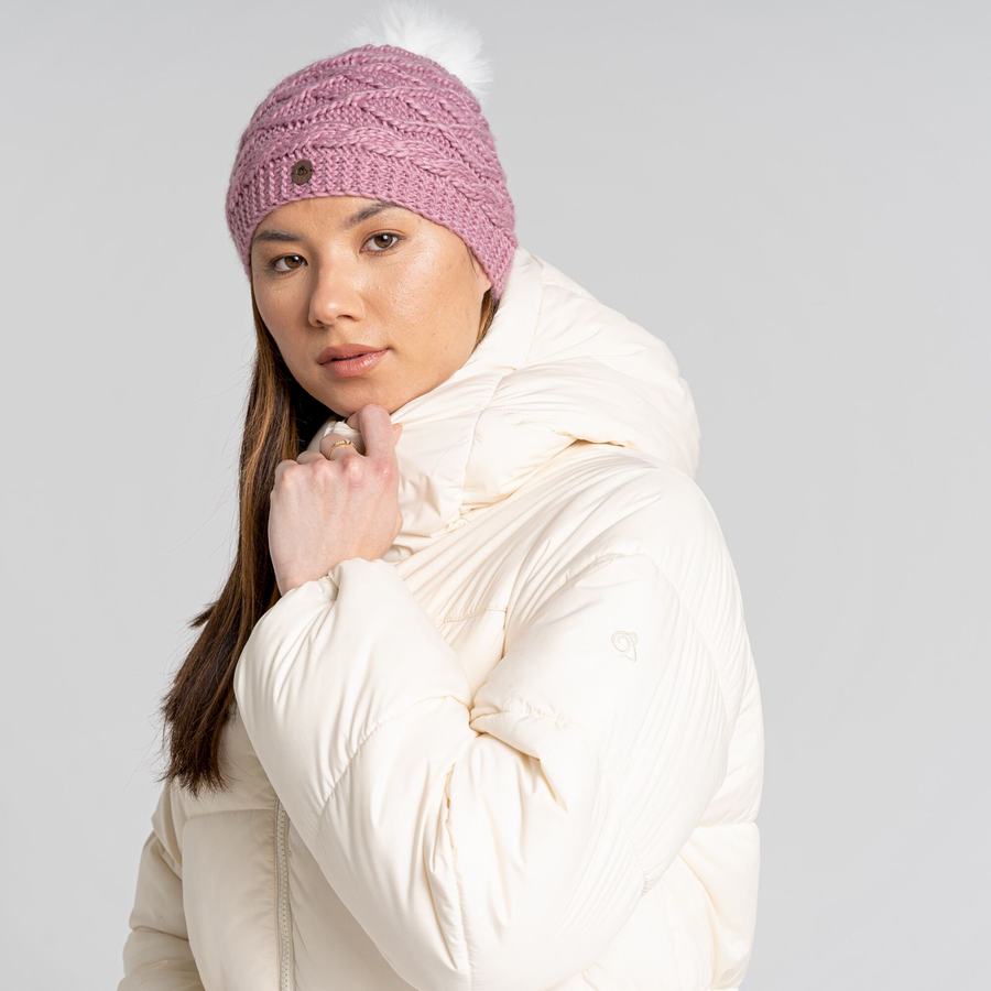 Chaquetas Craghoppers Narlia Insulated Encapuchado Mujer Blancos | QVS4331KG