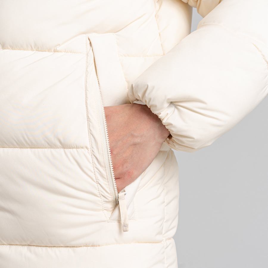 Chaquetas Craghoppers Narlia Insulated Encapuchado Mujer Blancos | QVS4331KG