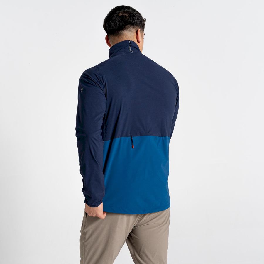 Chaquetas Craghoppers NosiLife Active Hombre Azules Azul Marino Azules | RTX2793CY