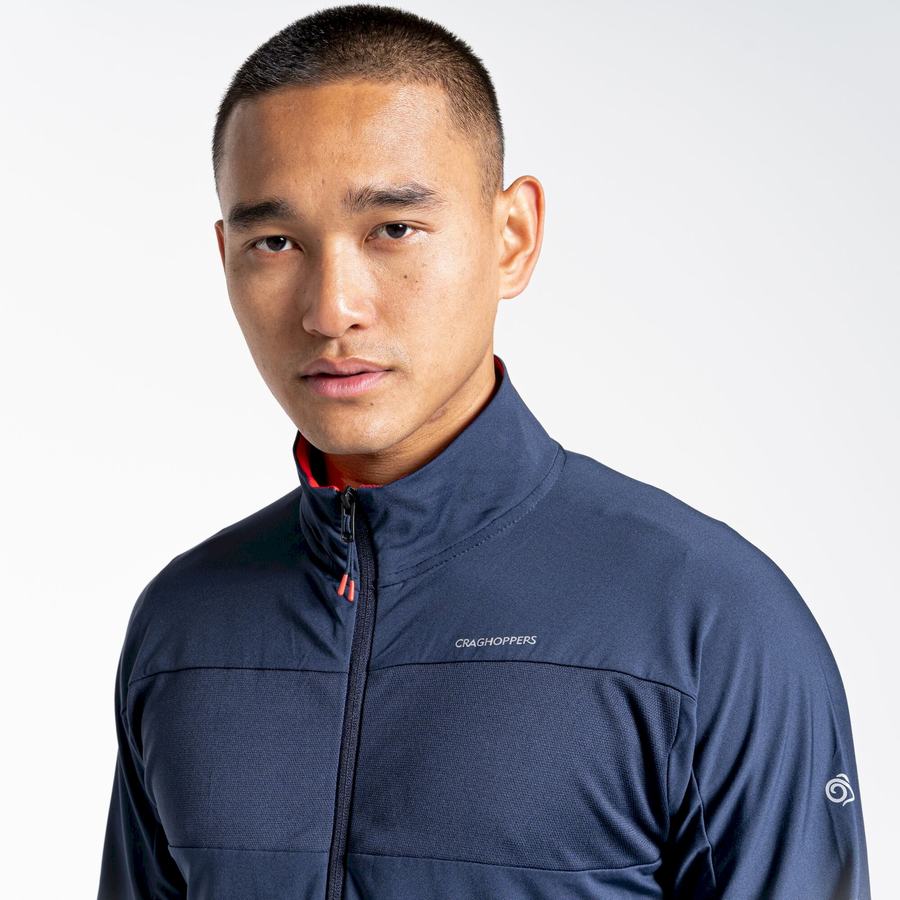 Chaquetas Craghoppers NosiLife Valens Hombre Azules Azul Marino | UIK5916IQ