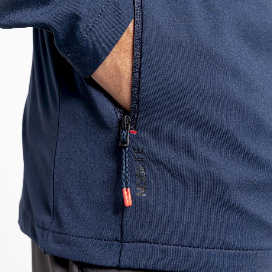 Chaquetas Craghoppers NosiLife Valens Hombre Azules Azul Marino | UIK5916IQ