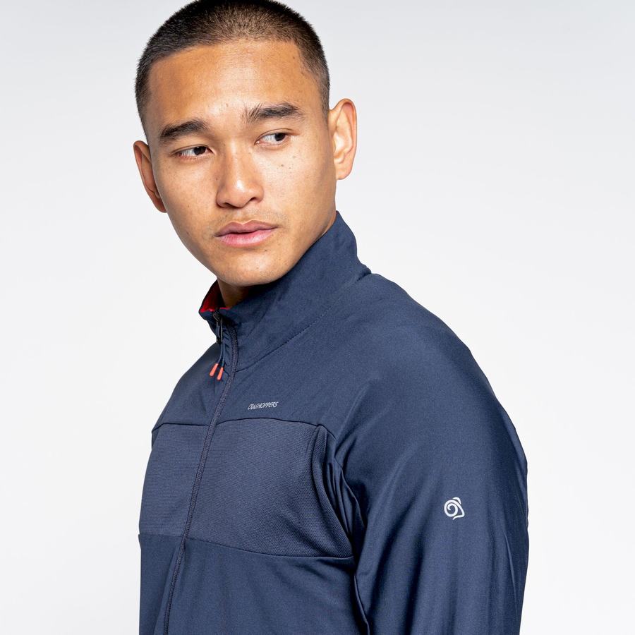 Chaquetas Craghoppers NosiLife Valens Hombre Azules Azul Marino | UIK5916IQ