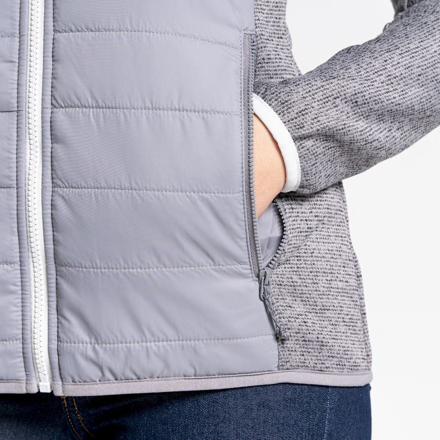 Chaquetas Craghoppers Regina Híbrido Mujer Grises | FZW9526GH