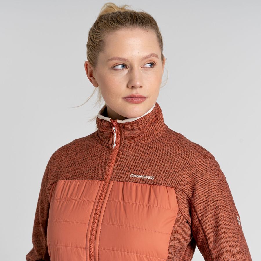 Chaquetas Craghoppers Regina Híbrido Mujer Marrom | RHD1360GL