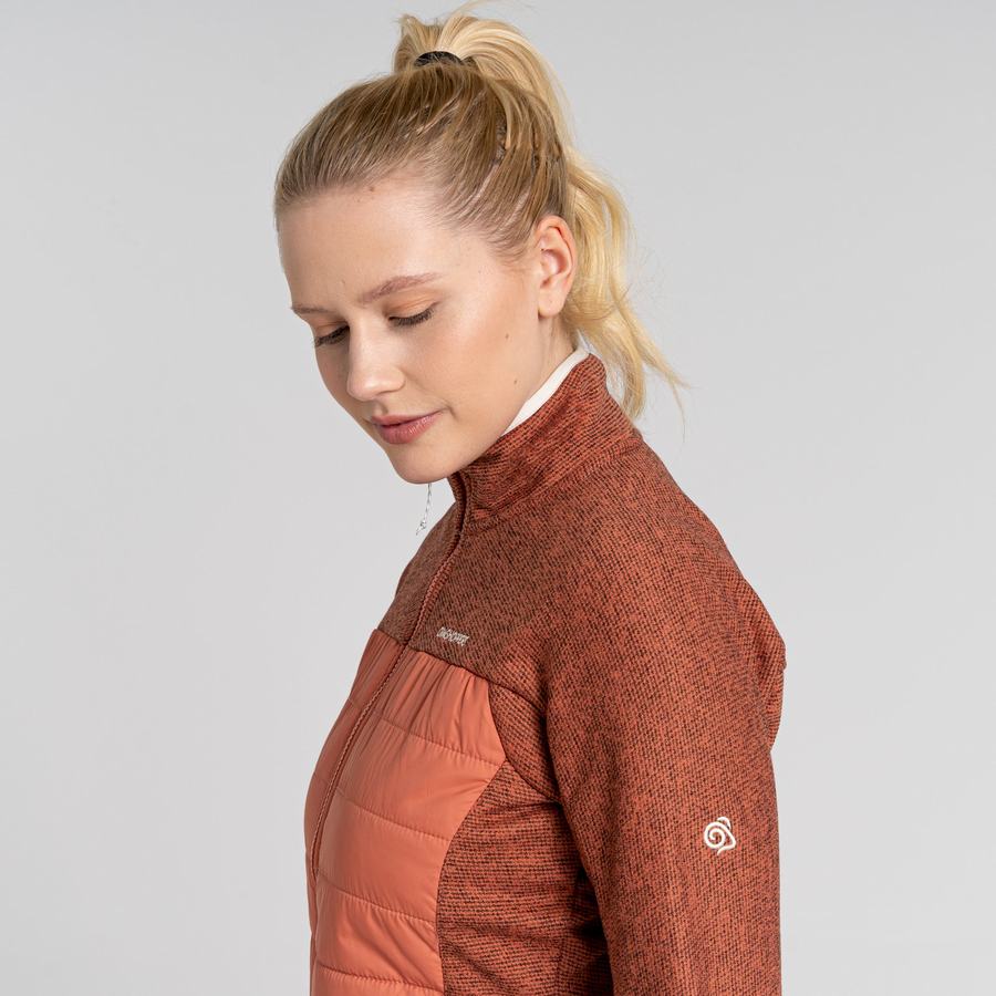 Chaquetas Craghoppers Regina Híbrido Mujer Marrom | RHD1360GL