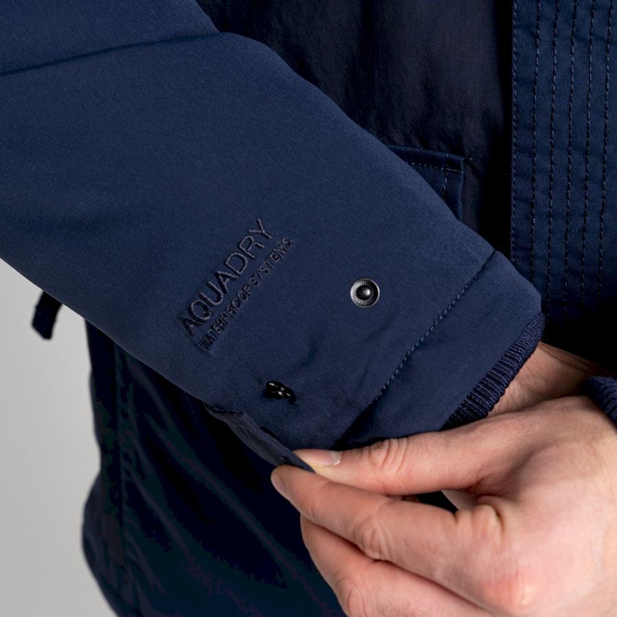 Chaquetas Craghoppers Sinclair Insulated Hombre Azules Azul Marino | OUX497JZ